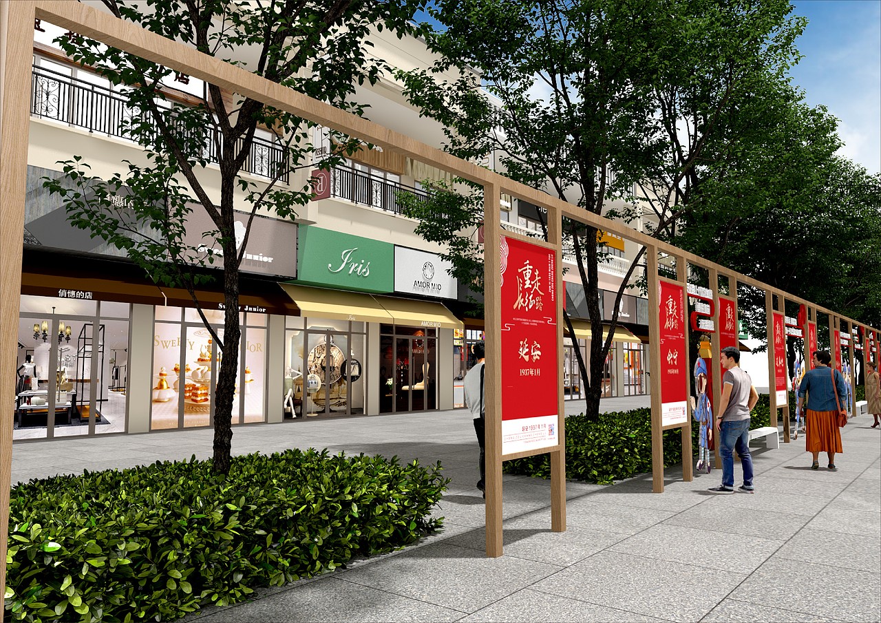 重走长征路长廊