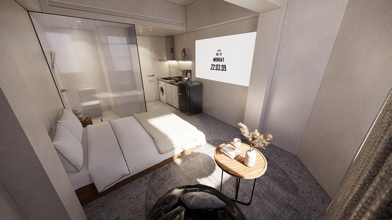 深圳福田青年公寓“标准一室户 ” | 室内设计