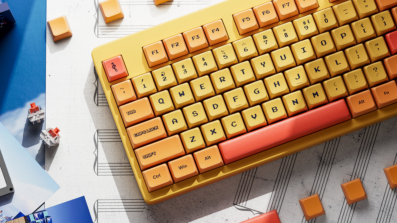 一组键盘渲染（图ZMzY2NTk4NTQw） - 产品 - 站酷设计师春江花月明原创素材 - 站酷ZCOOL