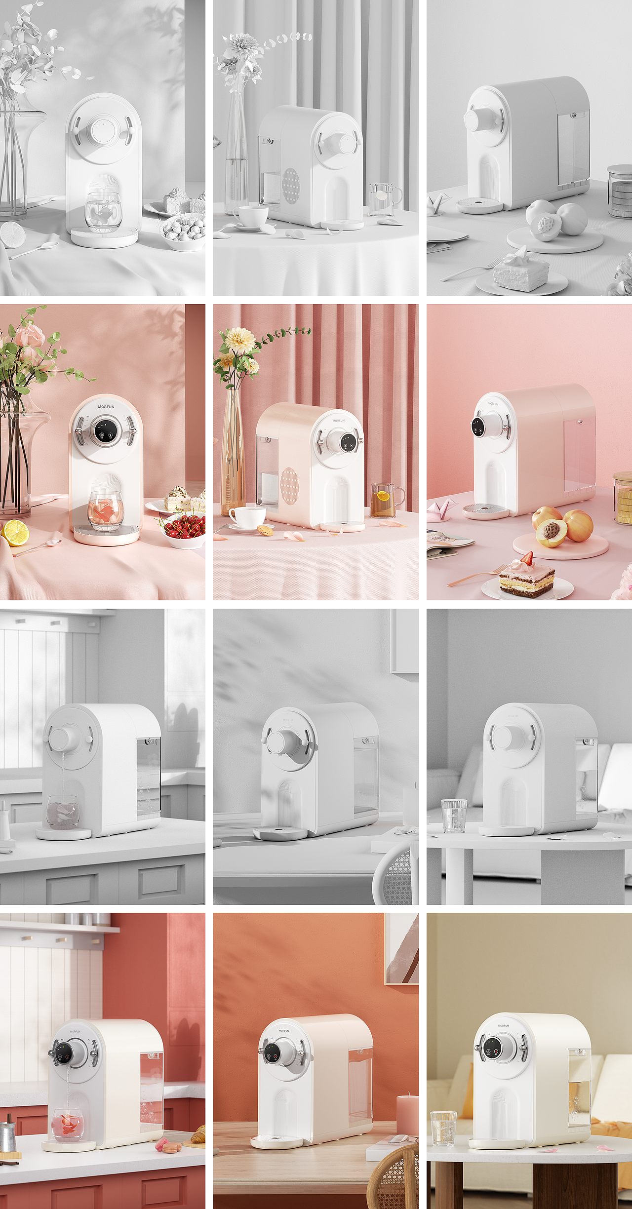 小型家用饮水机/茶吧机/室内场景渲染（图ZMzEzOTQwODk2） - 产品 - 站酷设计师Jarger原创素材 - 站酷ZCOOL