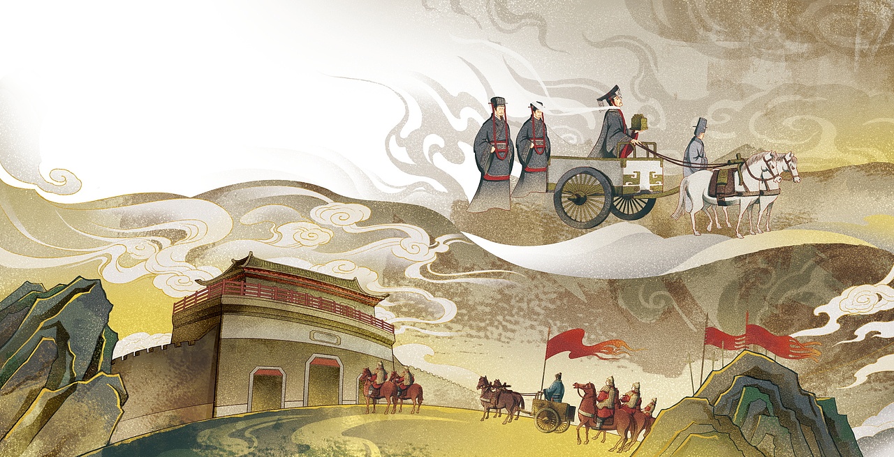 汉高祖（刘邦）本纪（图ZMzYzMDAyNzI4） - 绘本 - 站酷设计师仨俩一原创素材 - 站酷ZCOOL