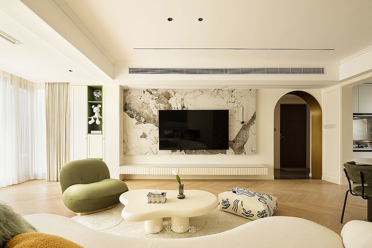 邂逅温馨奶油法式 美业装饰 因美而生