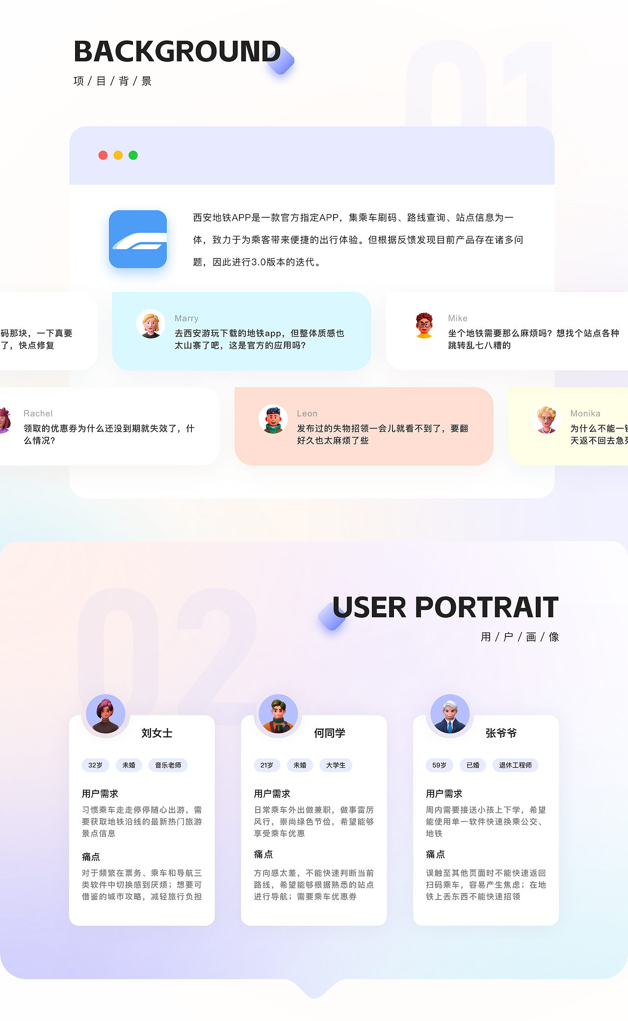 西安地铁 App改版 | UI设计