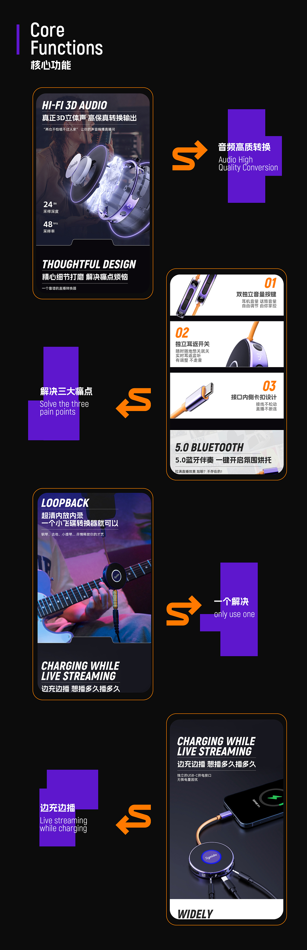 Synido | 小飞蝶直播转换器详情页
