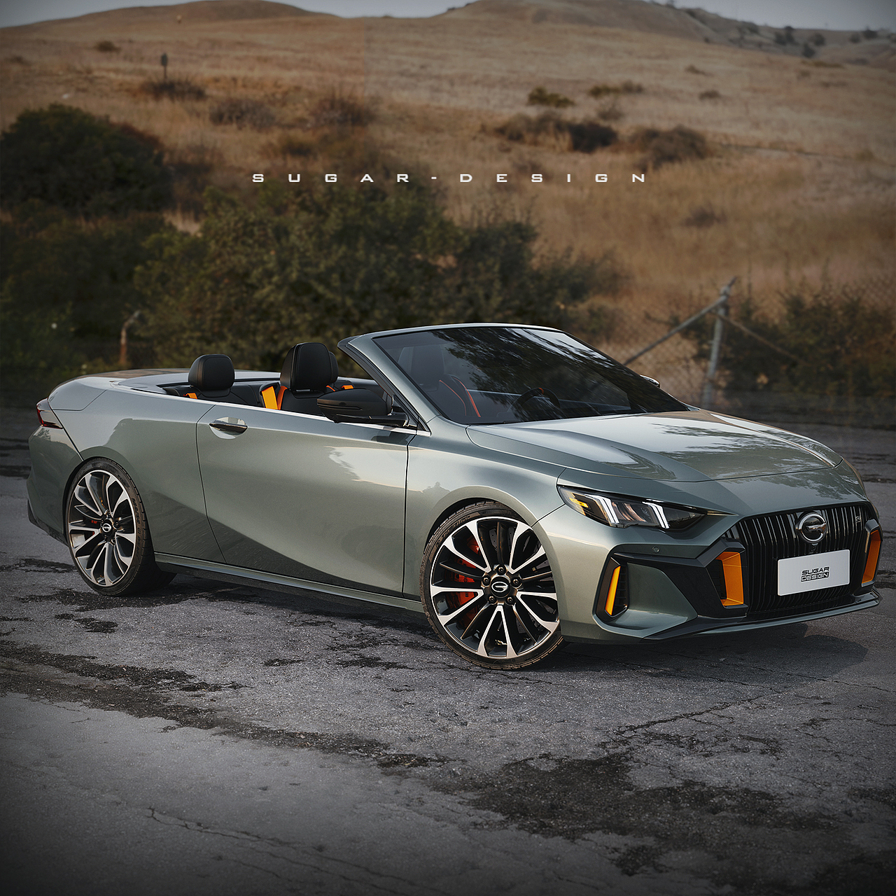 广汽影豹敞篷车新车预览!