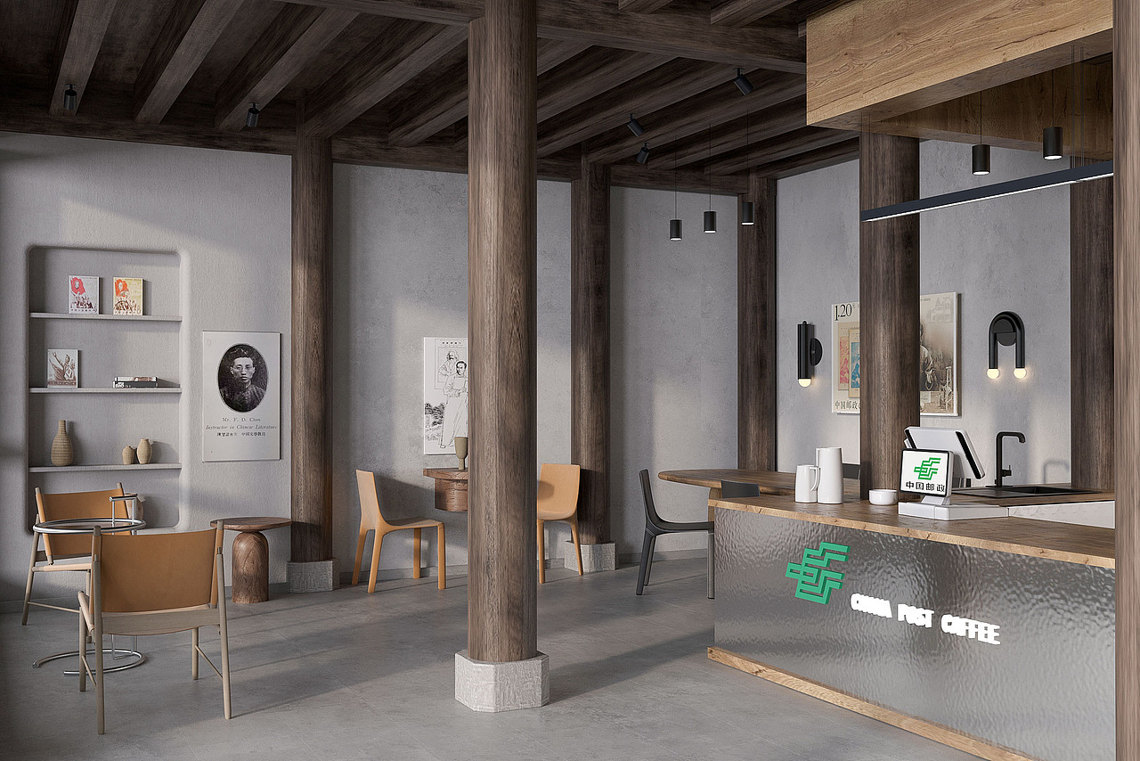 中国邮政 陈望道故居 爱国主义教育基地（图ZMzAxNTE4MDYw） - 商业空间设计 - 站酷设计师WOOFWANG原创素材 - 站酷ZCOOL