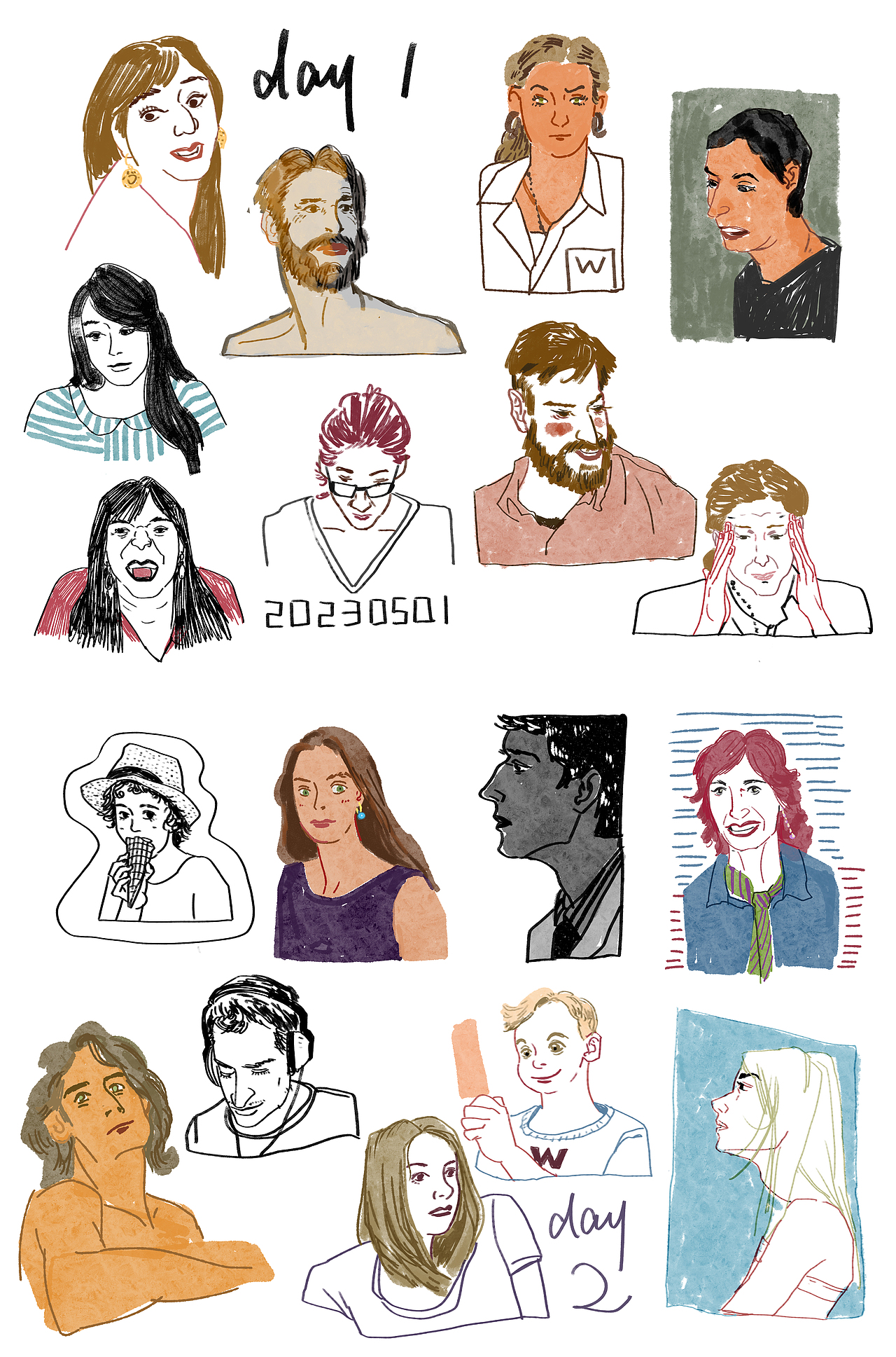 不存在的肖像美术馆（图ZMzQxNzg4NzMy） - 创作习作 - 站酷设计师会飞的小王原创素材 - 站酷ZCOOL