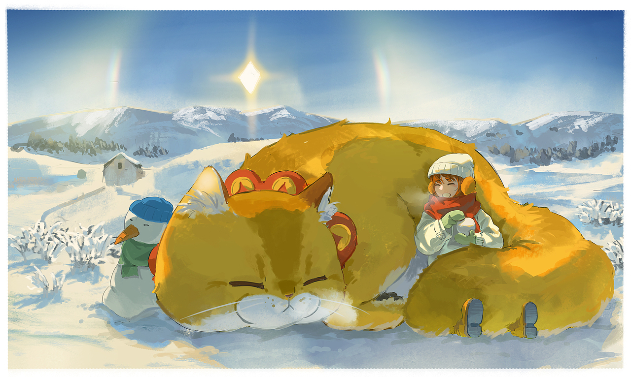 橙橙和肉包的生活日记 VOL.1（图ZMzY3NjE4NTg4） - 创作习作 - 站酷设计师木木木要减肥原创素材 - 站酷ZCOOL