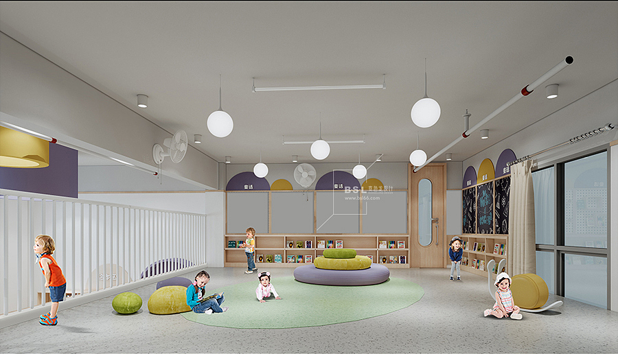 幼儿园设计案例-阿诺的幼儿园（图ZMzI2NDQzNjA4） - 其他空间 - 站酷设计师变色龙设计原创素材 - 站酷ZCOOL