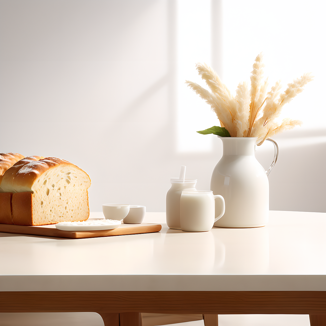 AI摄影-烘焙面包