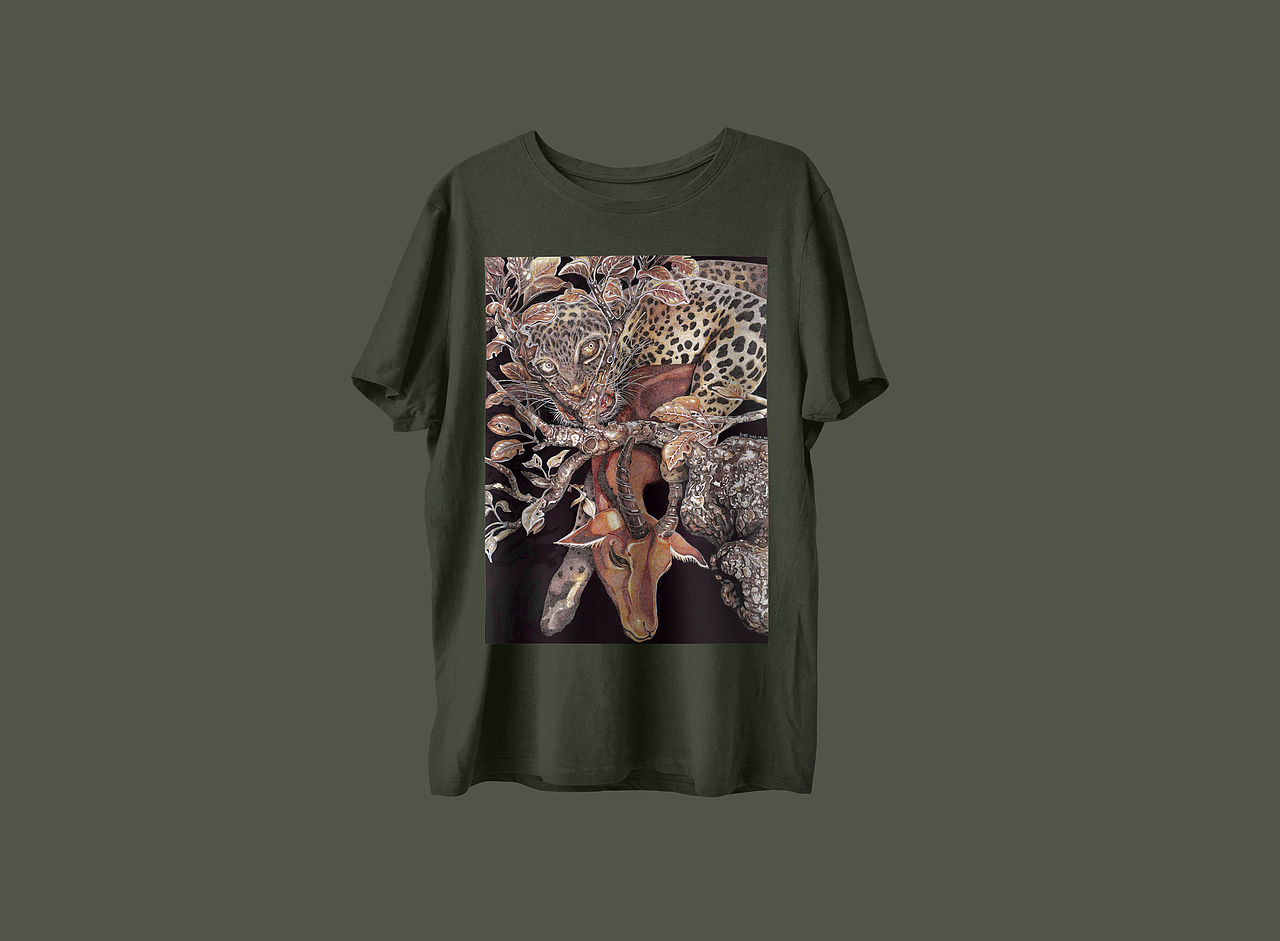 赵娜作品：弱肉强食之二（图ZMzYzMzM3Mjg0） - 新锐潮流插画 - 站酷设计师赵娜Artist原创素材 - 站酷ZCOOL