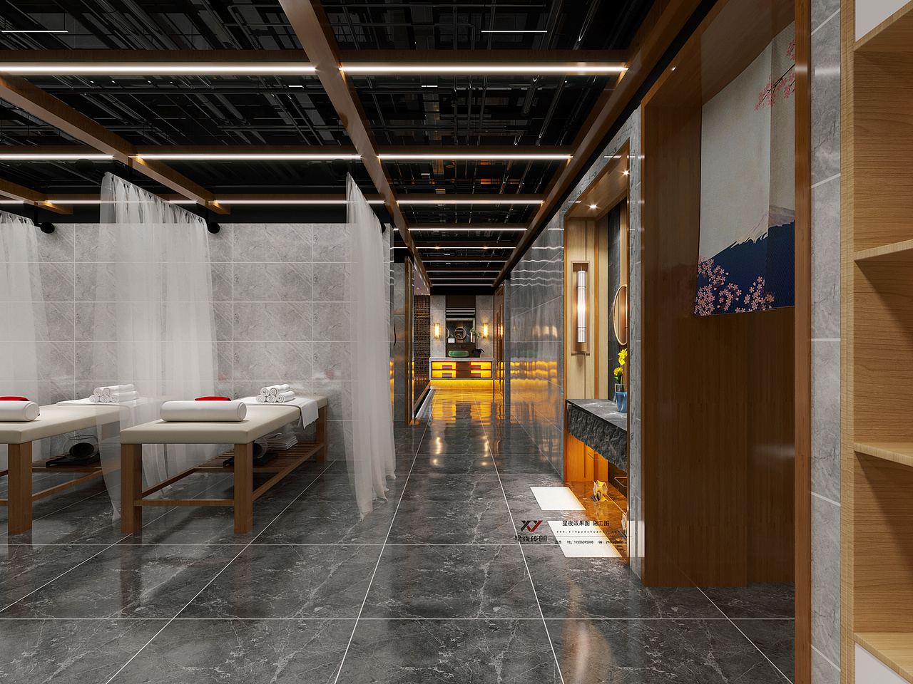 日式洗浴中心|汤池|温泉|桑拿|汗蒸|养生|棋牌