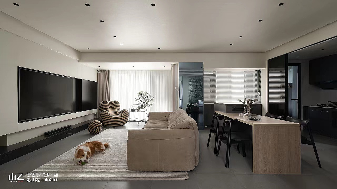 山乙建设丨效果图落地照对比图