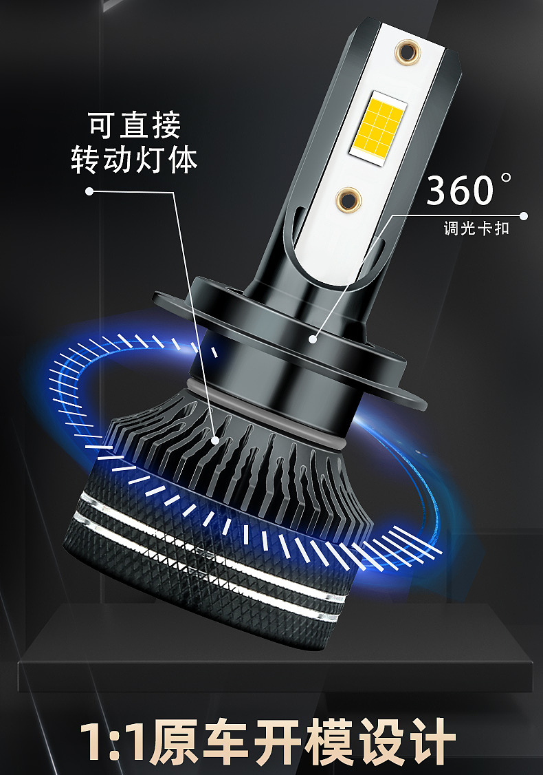 LED汽车大灯（图ZMzQ3Nzg4MDY4） - 电商 - 站酷设计师茵Yin_原创素材 - 站酷ZCOOL