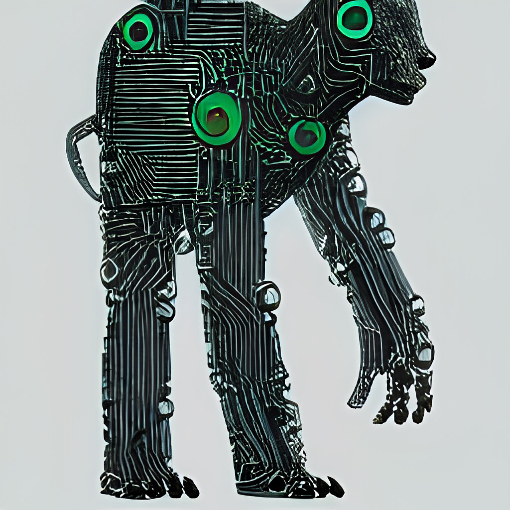 #wow+数字艺术nft科学机器人电子信息技术数字精密芯片