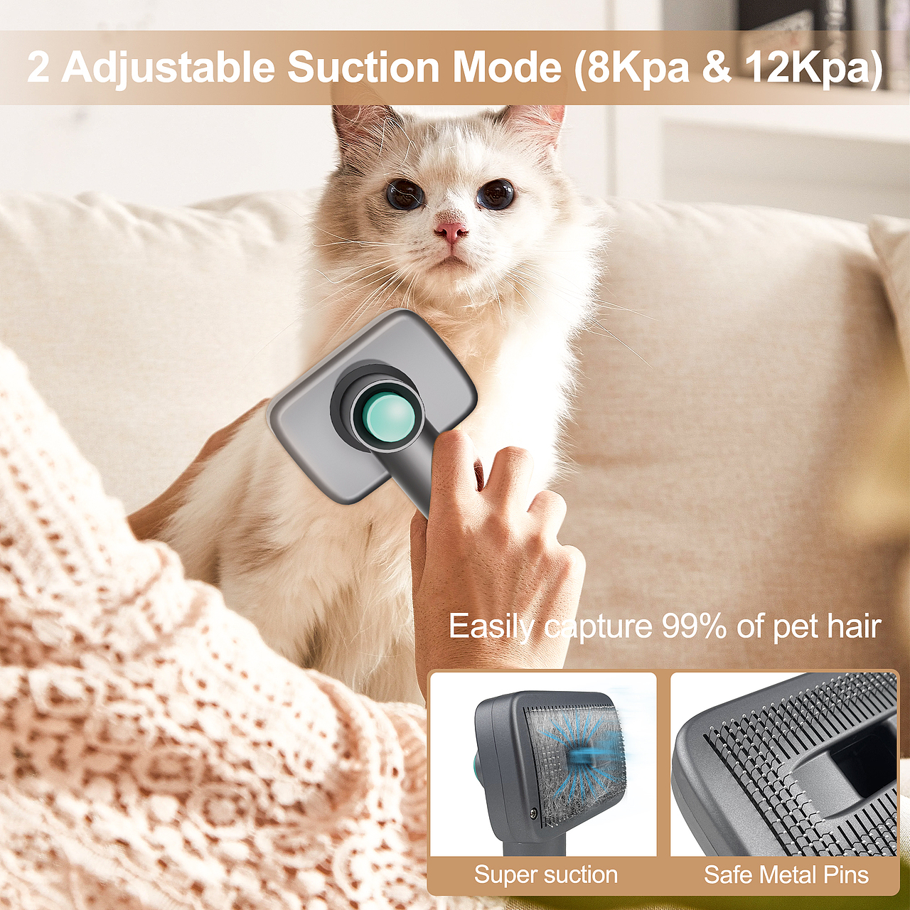 亚马逊图片设计-宠物剃毛器建模渲染