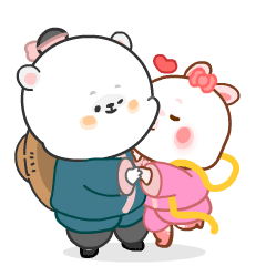 懒熊熊与兔蛮蛮20+中秋节插图（图ZMzE1MjIyNzY4） - 网络表情 - 站酷设计师黄大大仙原创素材 - 站酷ZCOOL