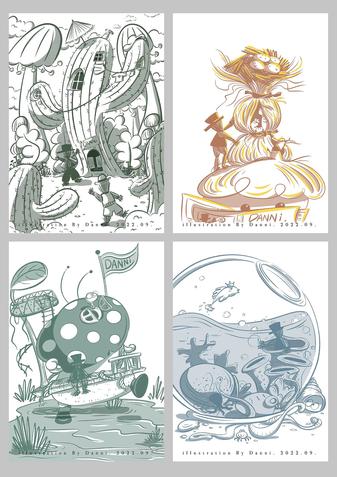 失蹤人口最近作品（圖ZMzE3ODc3NzY4） - 兒童插畫 - 站酷設(shè)計師蛋泥_Danni原創(chuàng)素材 - 站酷ZCOOL