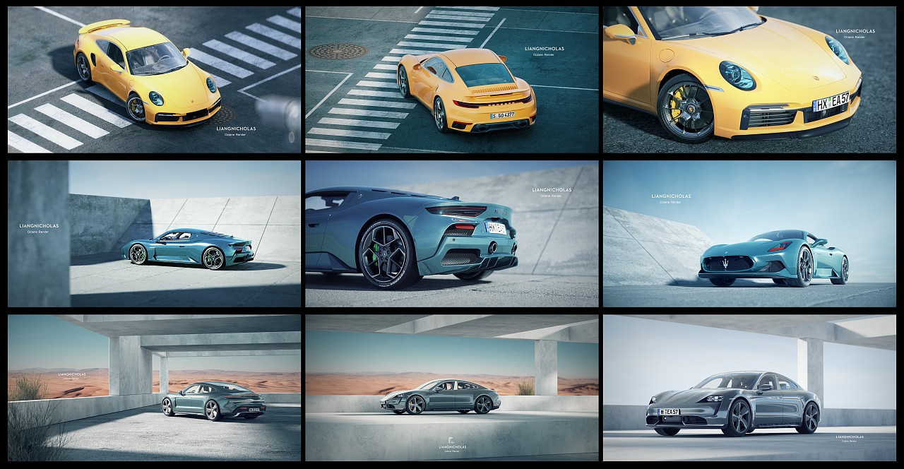 Exercise showreel-2023【2023年度的150张练习】