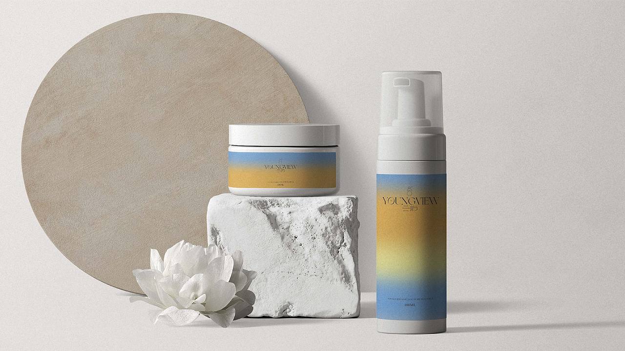 YOUNGVIEW云屿|护肤品牌设计|包装设计|品牌提案