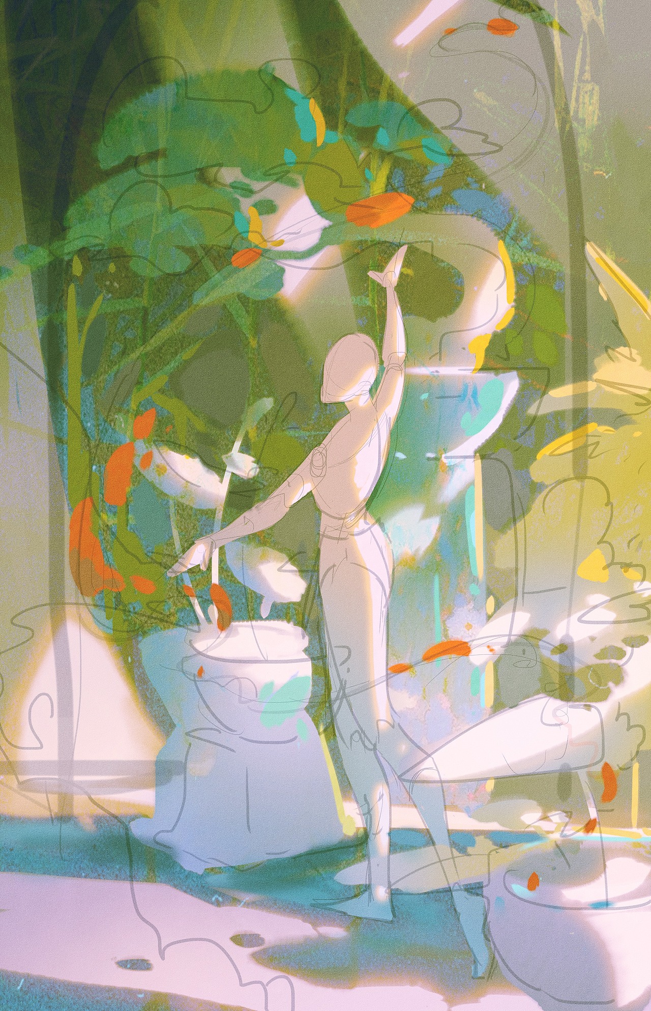 收集小鱼（图ZMzUyNDg4MzIw） - 艺术插画 - 站酷设计师一只柴玖原创素材 - 站酷ZCOOL