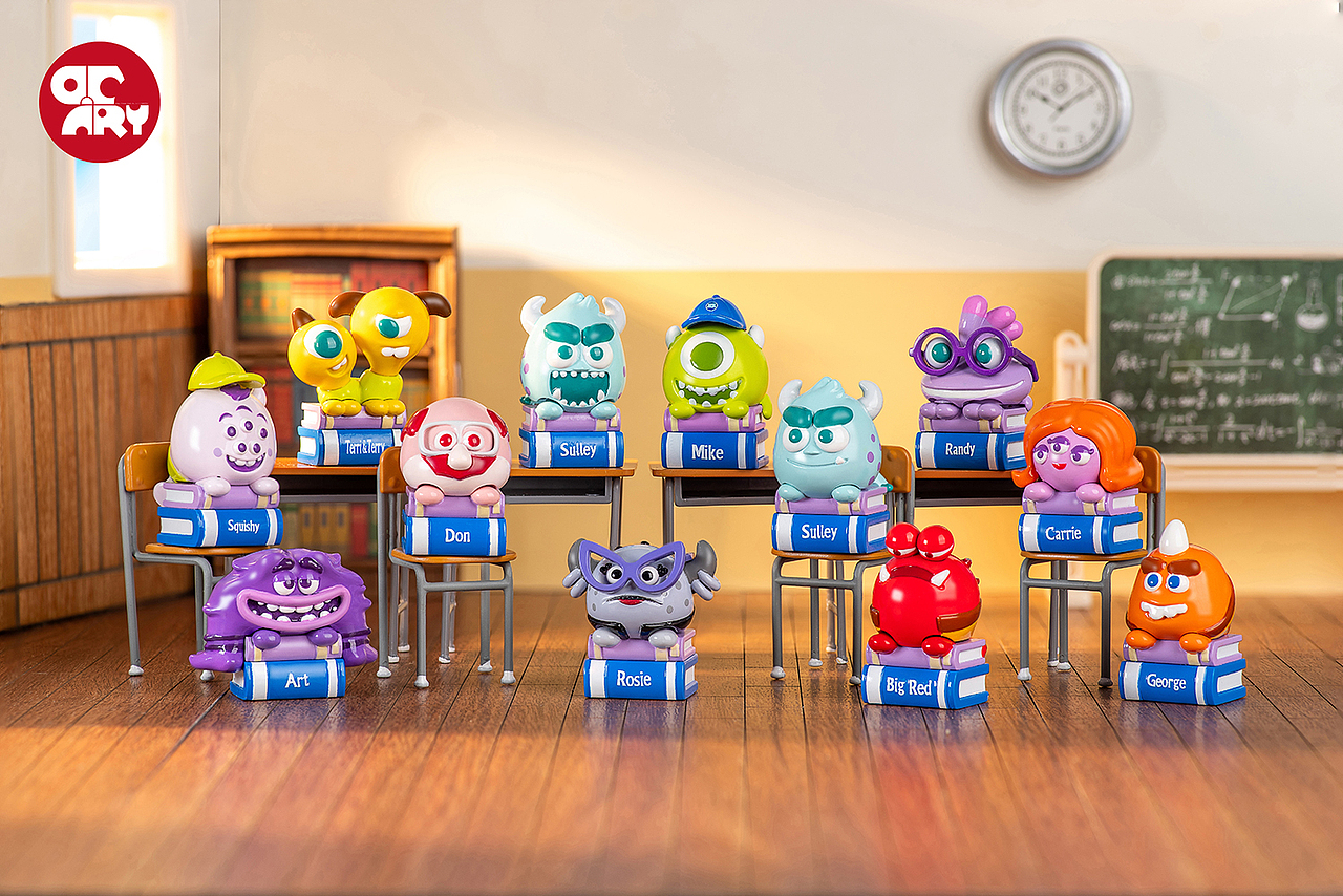 MGL TOYS 怪兽大学迷你豆拍摄