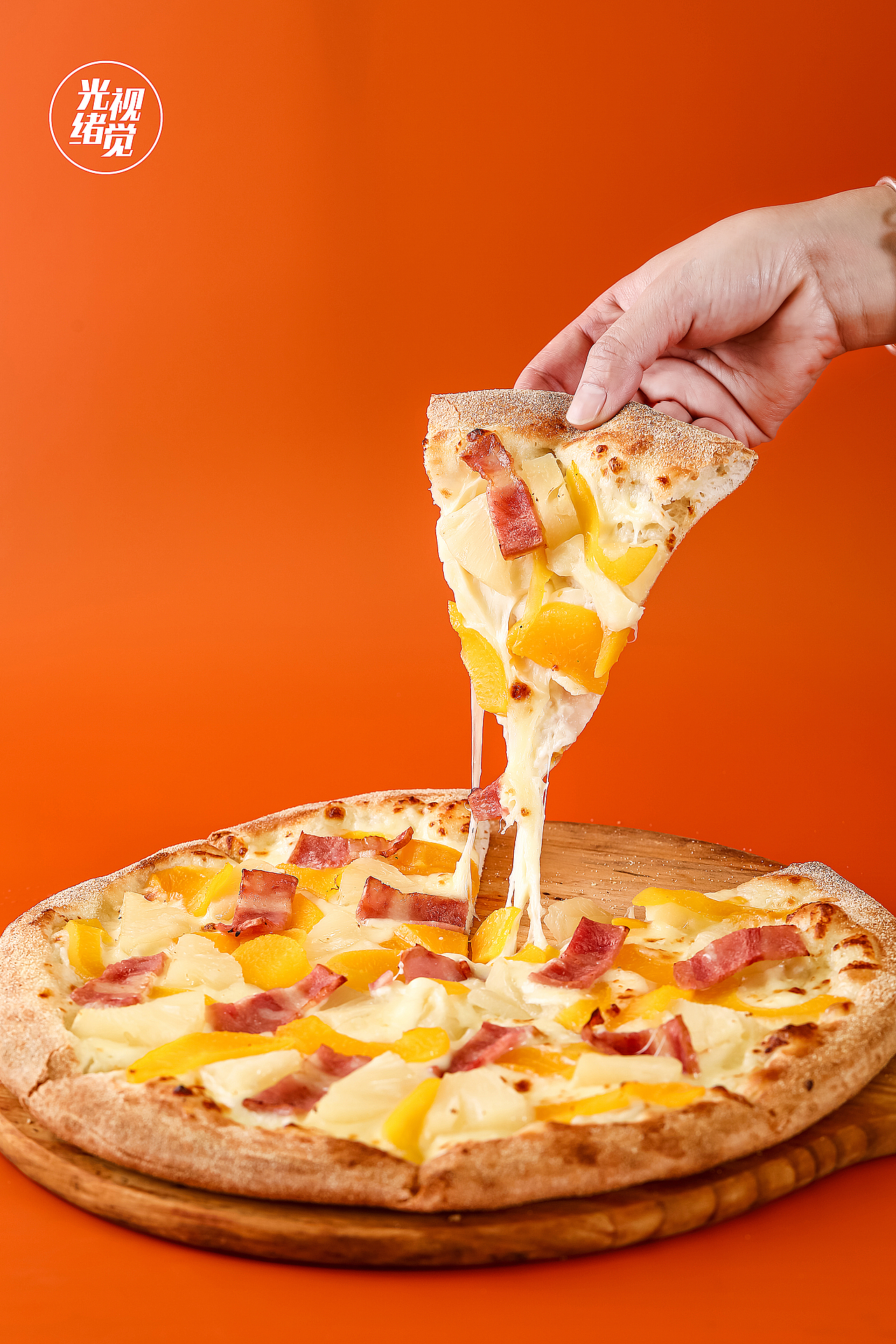 菜单菜品 汉堡 披萨鸡块薯条意面饮料美团外卖产品拍摄