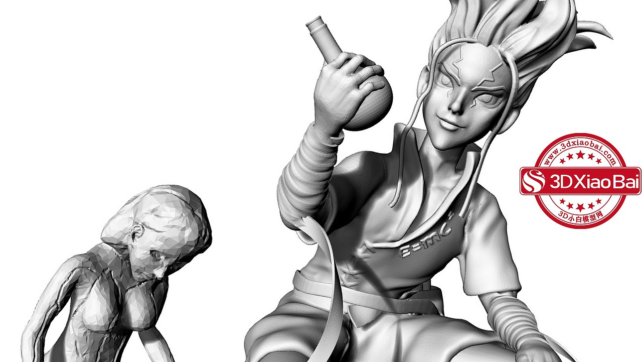 printing斯通博士模型