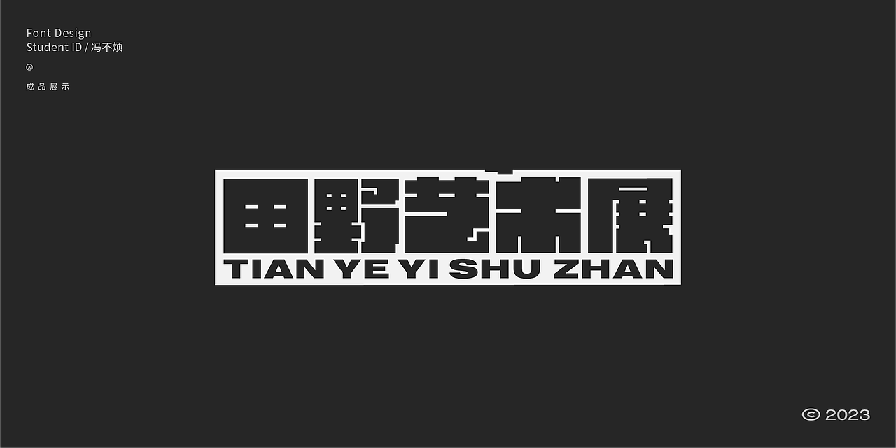 2023字体设计作品 FONT DESIGN