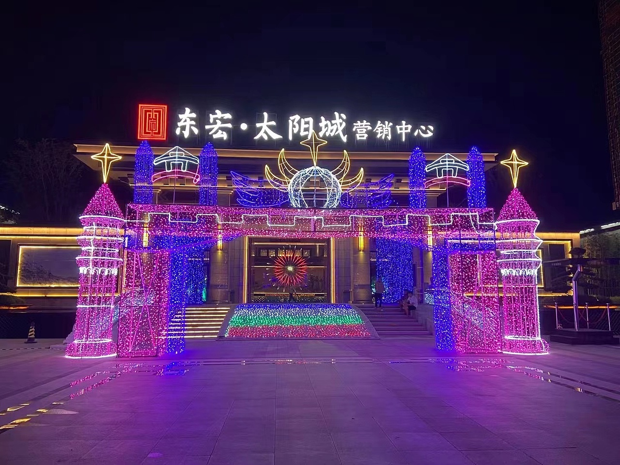 广西柳州大型灯光展出租灯光展租赁灯光展厂家