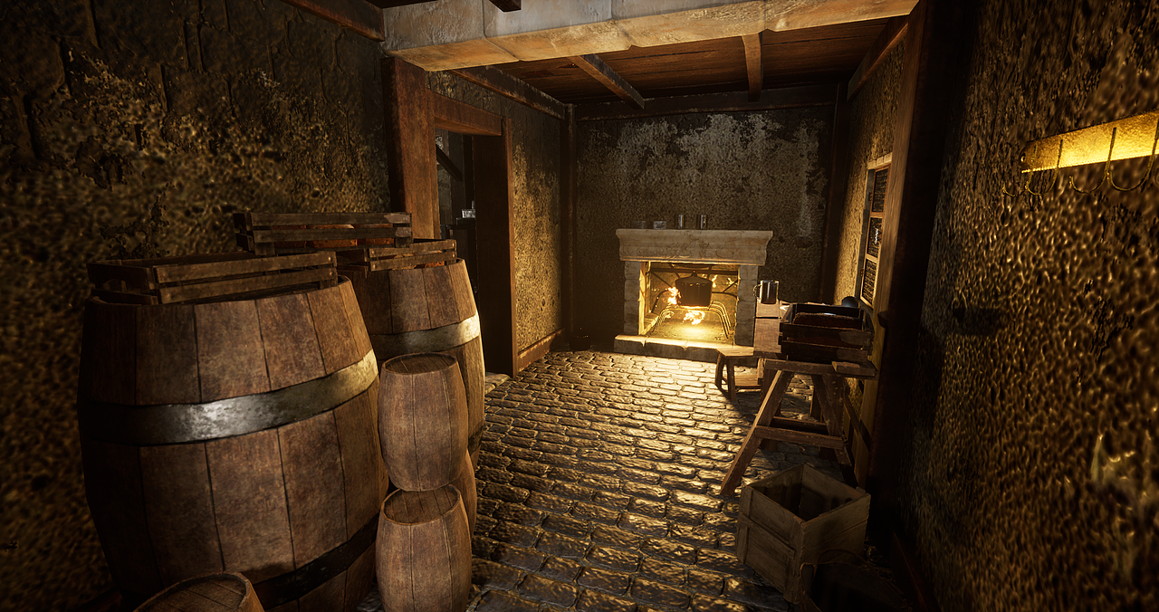 蒸汽朋克风格的小屋