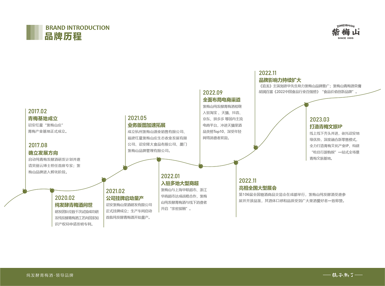 紫梅山青梅酒品牌手册
