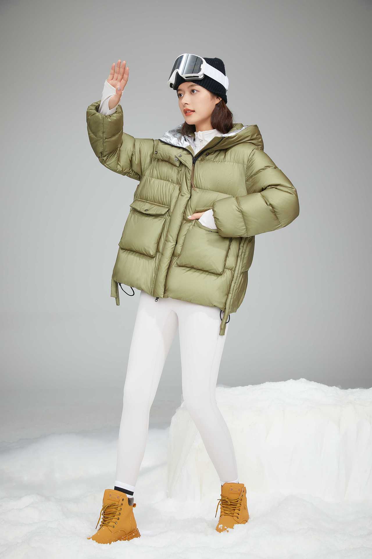 黛丽女士羽绒服（图ZMzEyOTUwNTgw） - 人像摄影 - 站酷设计师Pandastudio510原创素材 - 站酷ZCOOL