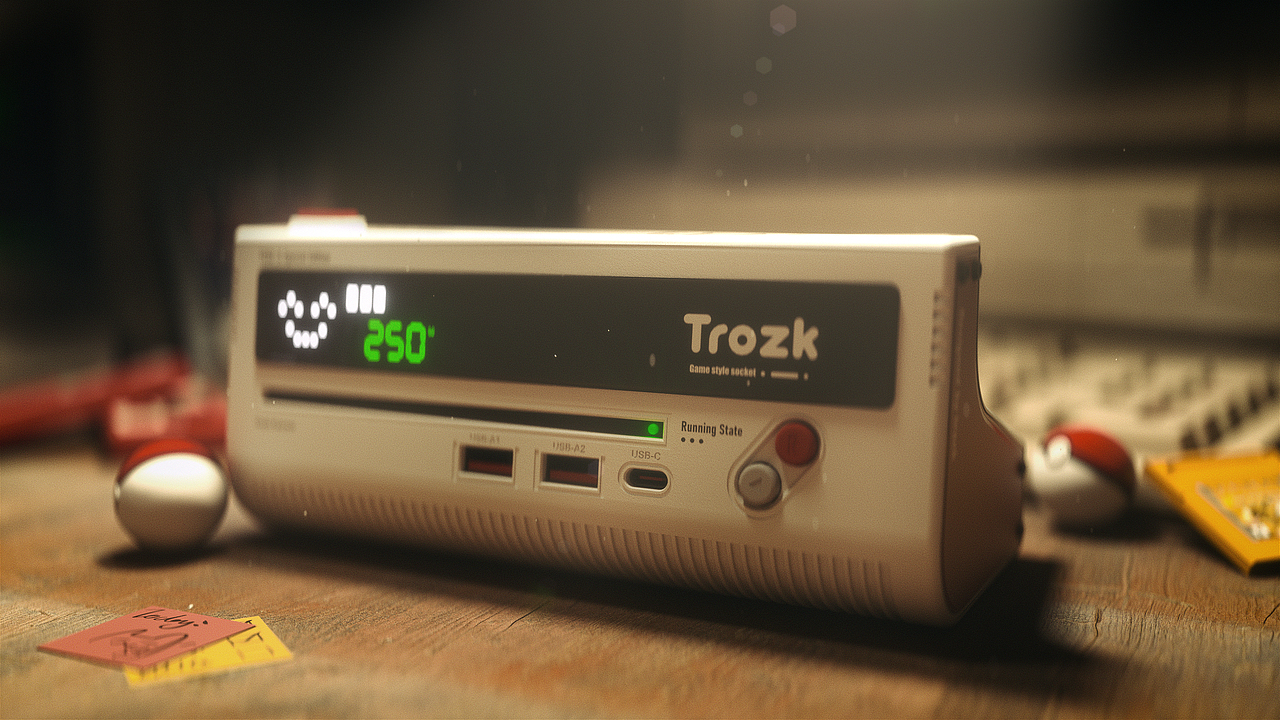 TROZK® PUNK E-POWER | 红白机插座