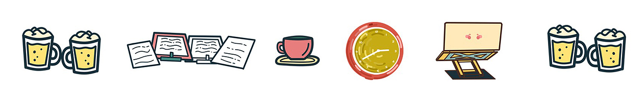 喵咪的名畫的即時(shí)設(shè)計(jì)生活（圖ZMzEwMjQ1MjMy） - 宣傳物料 - 站酷設(shè)計(jì)師XIAOXUE涂鴉原創(chuàng)素材 - 站酷ZCOOL