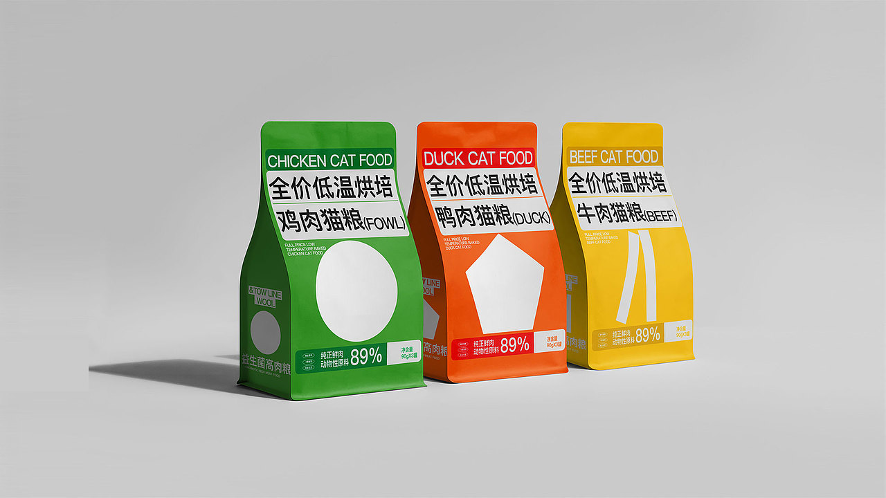 拖线毛团全价猫粮