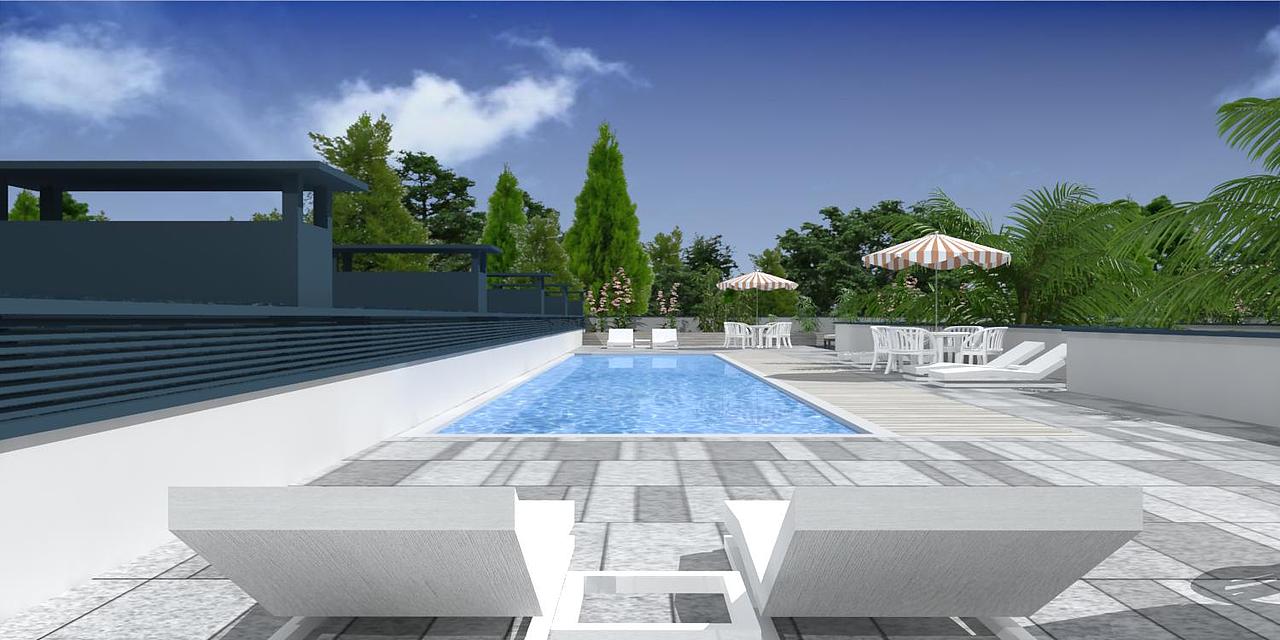 空中四合院儿,农村自建房设计