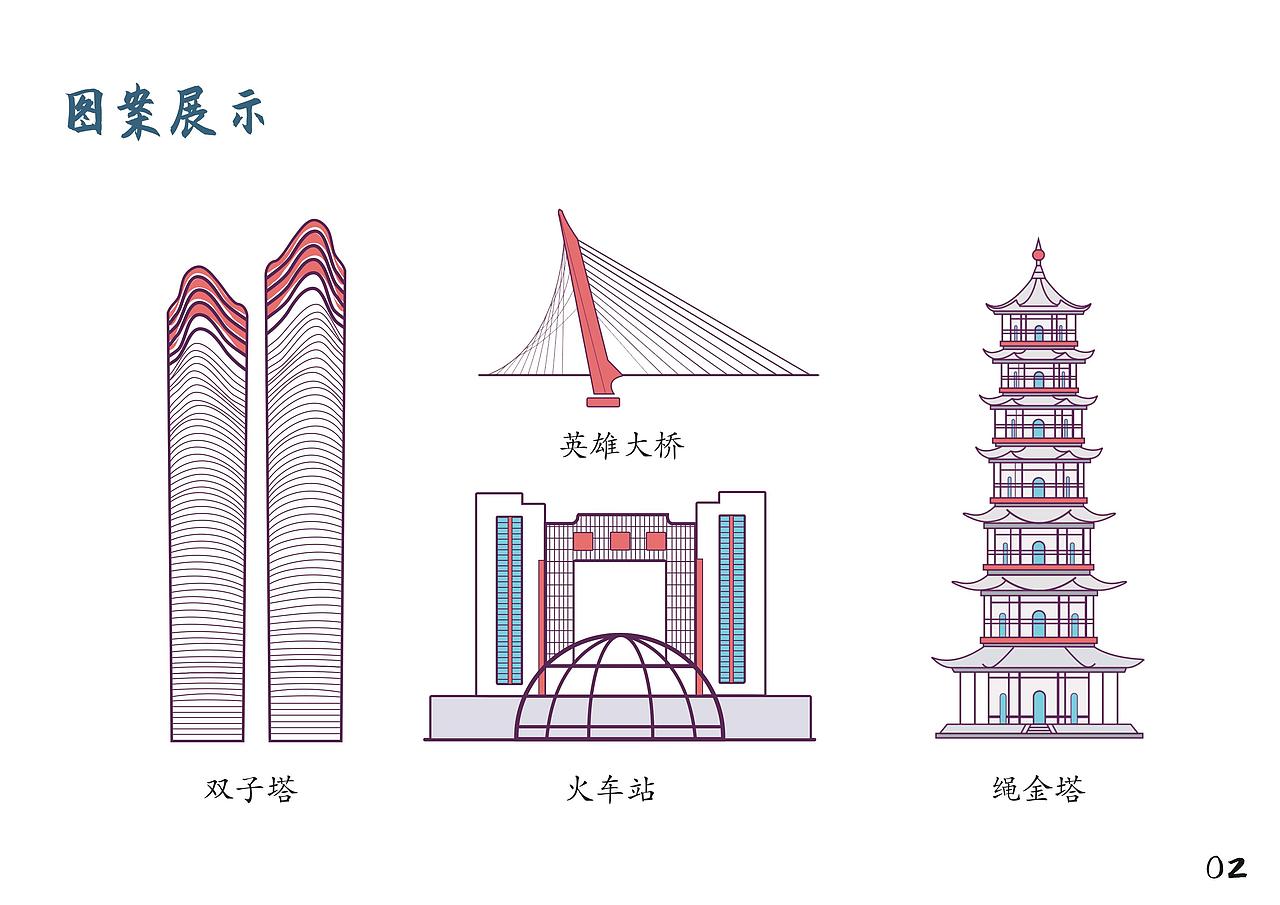 文创产品设计“南昌地标”