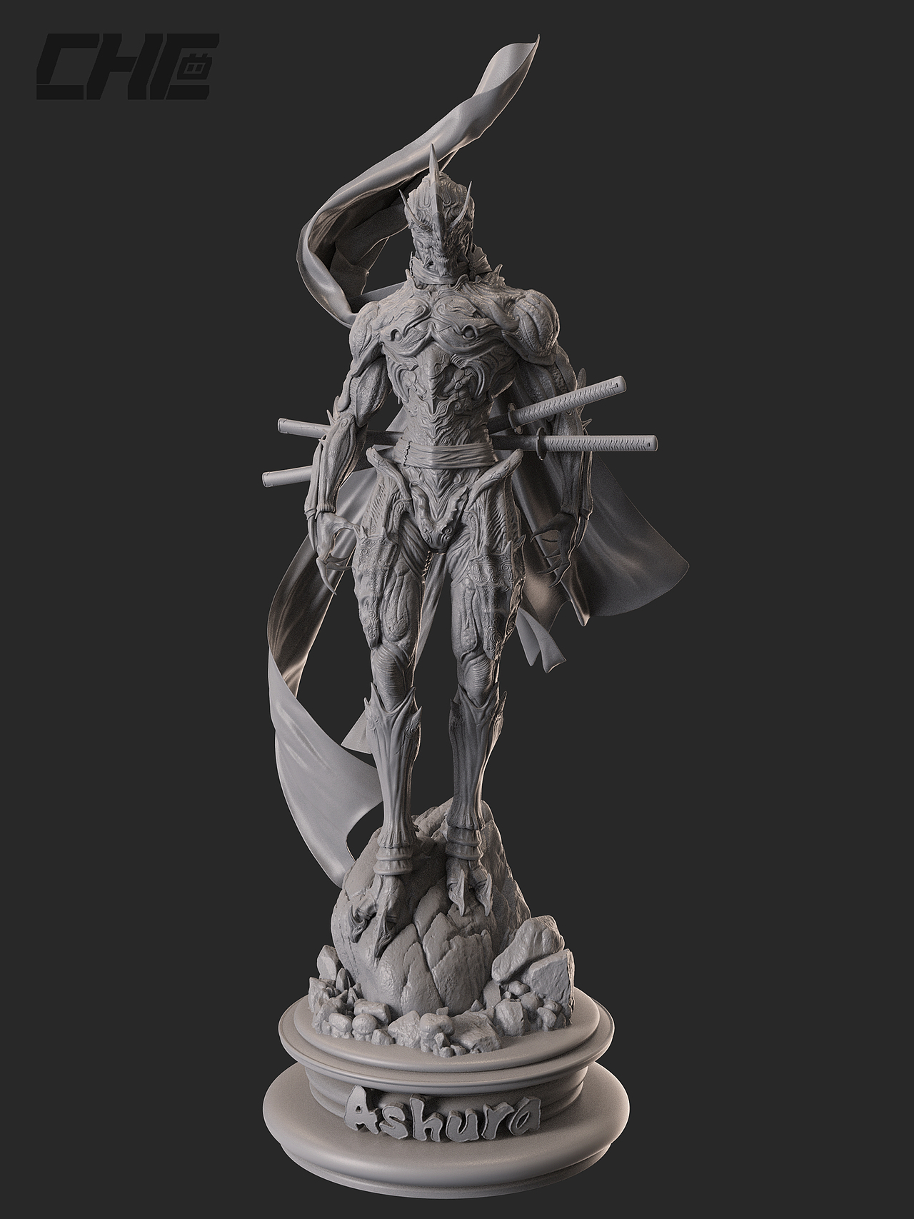 修罗之道（图ZMzE1MjU1NTI4） - 人物/生物 - 站酷设计师老曾模型原创素材 - 站酷ZCOOL