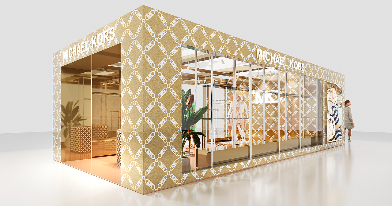 2023 MichaelKors-商超落地（图ZMzQxMDI3Njk2） - 其他空间 - 站酷设计师yangyanjie615原创素材 - 站酷ZCOOL