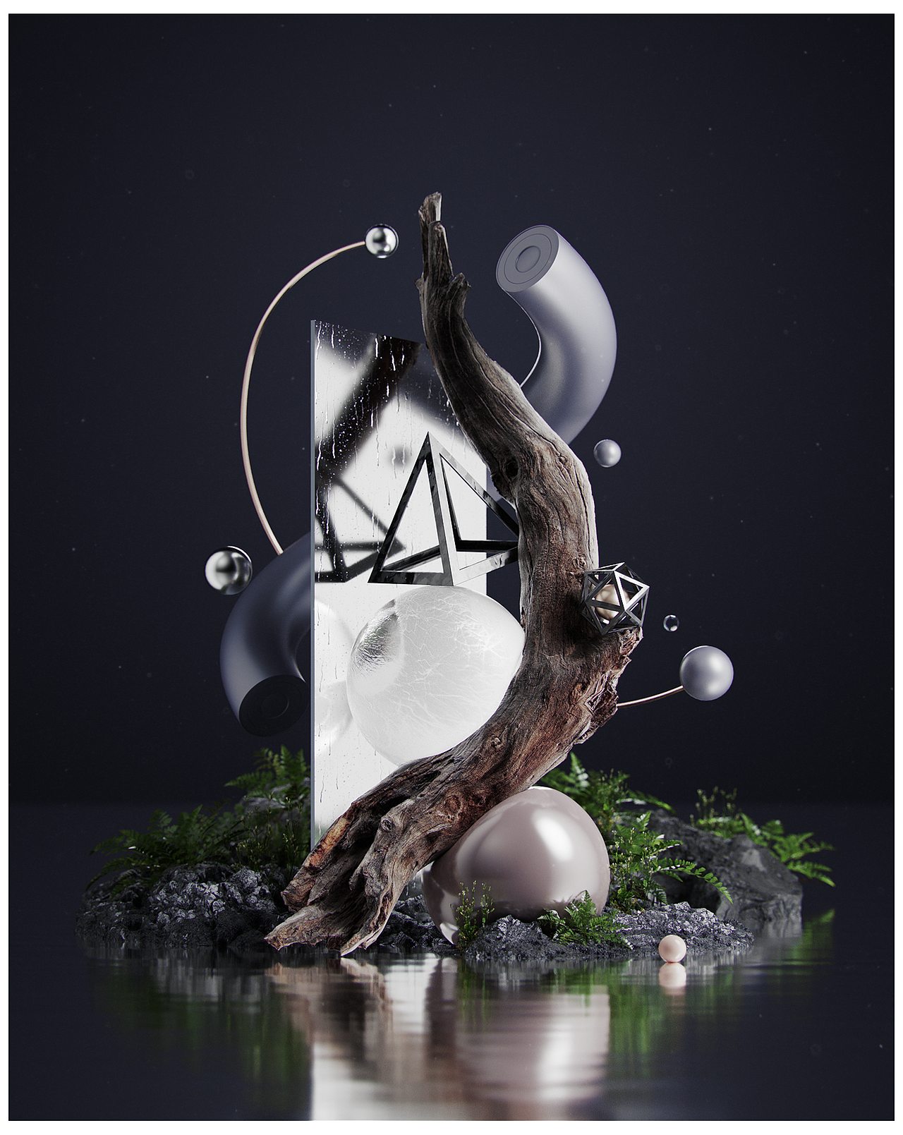 C4D Daily Exercises 2-植物场景（图ZMzEzOTU1Mzcy） - 场景 - 站酷设计师瓦扎黑原创素材 - 站酷ZCOOL