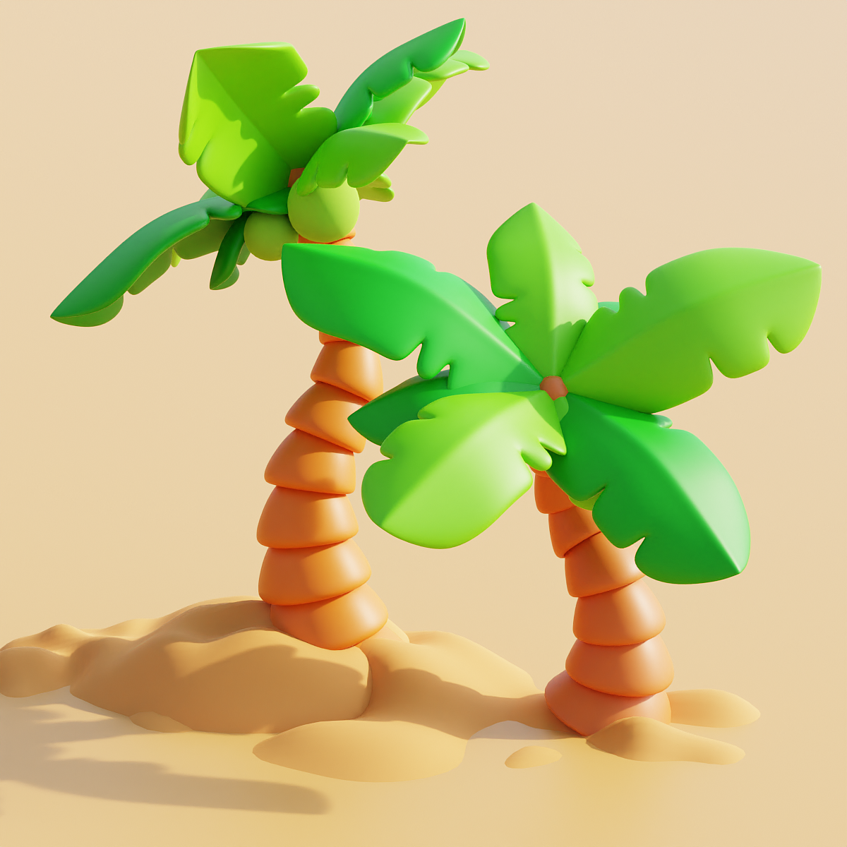 作品五——椰子樹（圖ZMzM4MjI1Mzcy） - 其他三維 - 站酷設(shè)計(jì)師YUANS_C原創(chuàng)素材 - 站酷ZCOOL