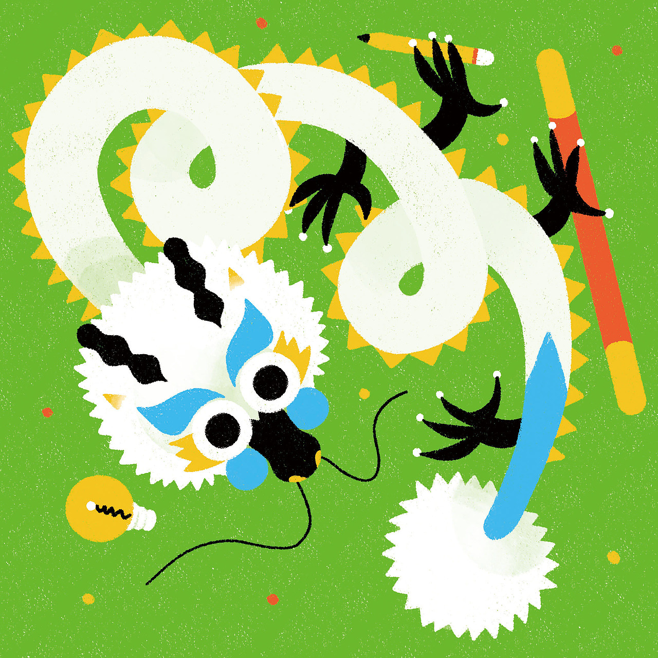 2024大吉大利龙龙（图ZMzU2OTY1MzAw） - 商业插画 - 站酷设计师宋潇洒画画的原创素材 - 站酷ZCOOL