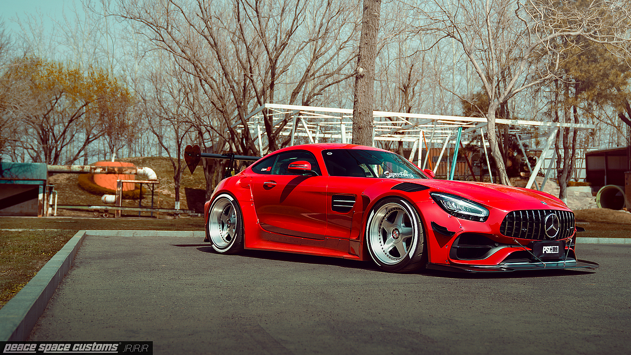 汽车摄影:M-B AMG GT