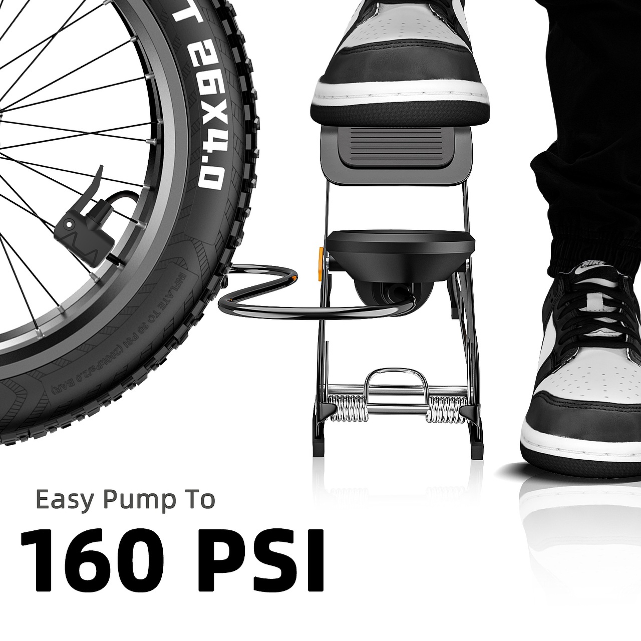 打气筒 亚马逊主图 精修