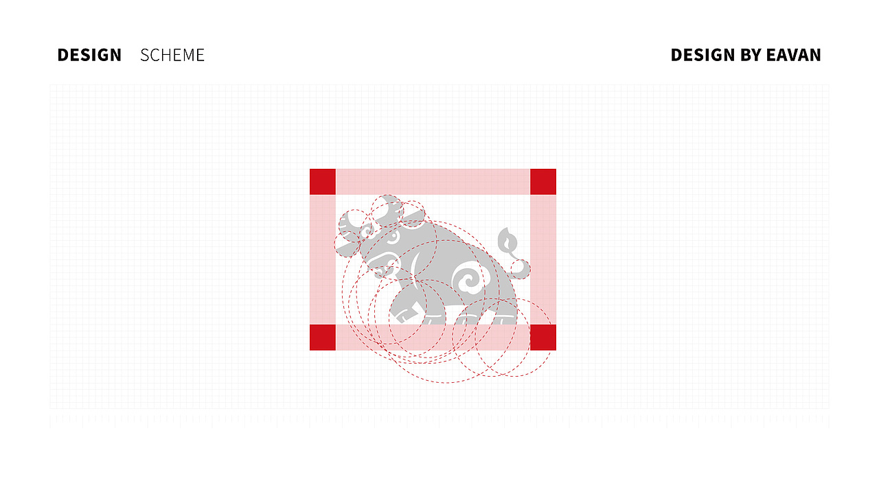 夏庄恩记 牛羊鲜肉品牌logo设计提案