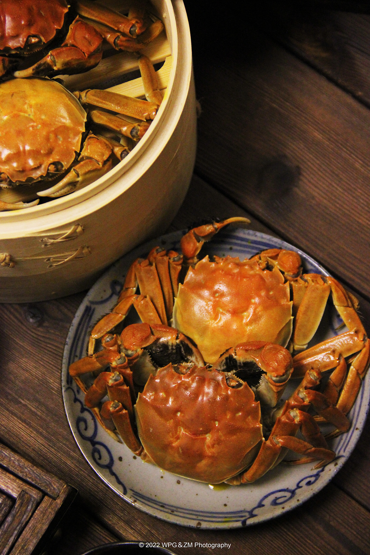 《 初秋蟹黄生半壳 》