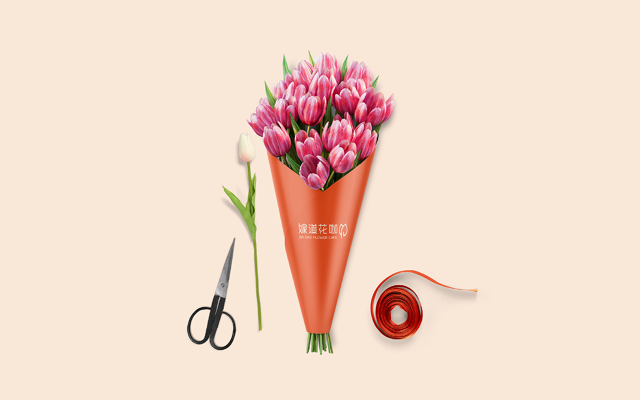 嫁道花咖品牌形象设计