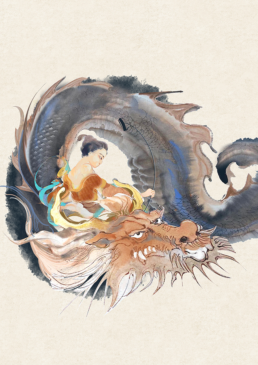 山海经与聊斋（图ZMzIzOTU0MzM2） - IP形象 - 站酷设计师寒江雪的插画原创素材 - 站酷ZCOOL