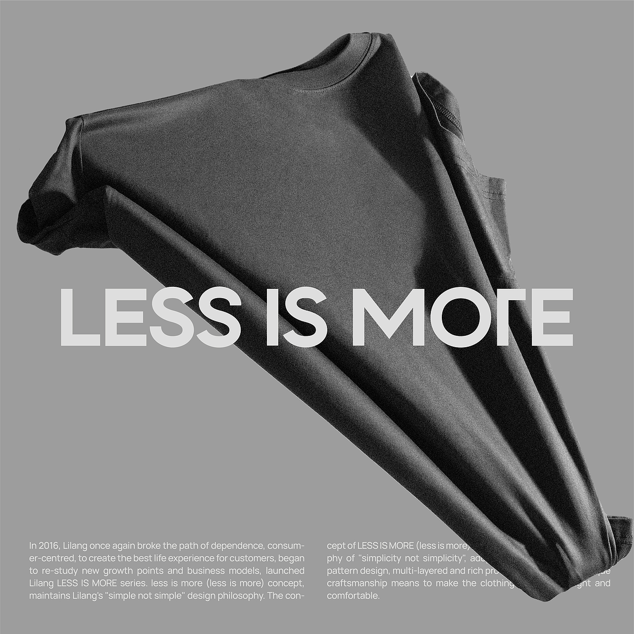 利郎LESS IS MORE_智力有限工作室-站酷ZCOOL
